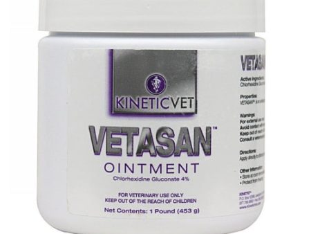 Vetasan Ointment 1 Lb by Kinetic Vet Hot on Sale