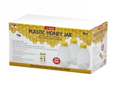 Plastic Bottles for Honey Hive 16 Oz by Miller Little Giant Supply