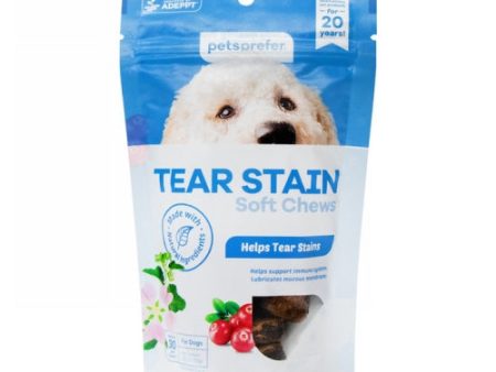 Tear Stain Soft Chews for Dogs 30 Soft Chews by Petsprefer Online