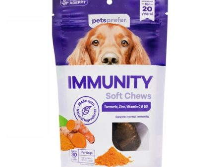 Immunity Soft Chews or Sticks for Dogs 30 Soft Chews by Petsprefer Online Sale