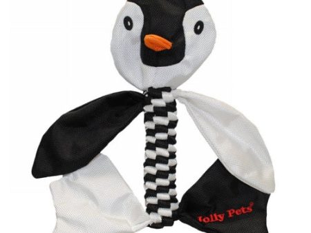 Animal Flathead Dog Toy Medium Penguin 1 Count by Jolly Pets Hot on Sale