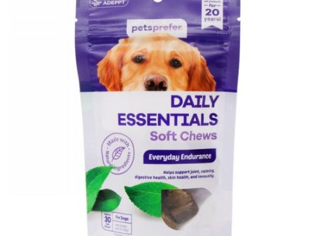 Daily Essentials Soft Chews for Dogs 30 Soft Chews by Petsprefer Online Hot Sale