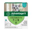 Advantage II Flea Treatment For Cats 2-5 Lbs (Turquoise) by Elanco Cheap