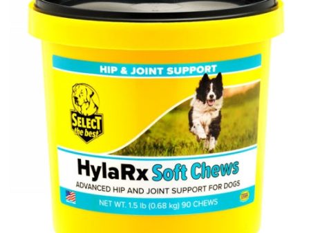 HylaRX Hip & Joint Soft Chews for Dogs 90 Soft Chews by Select The Best Online Hot Sale