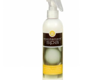 Scentament Spa Botanical Body Splash Spray Lemon Vanilla 8 Oz by Best Shot Supply