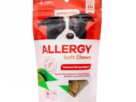 Allergy Soft Chews for Dogs 30 Soft Chews by Petsprefer Online Hot Sale