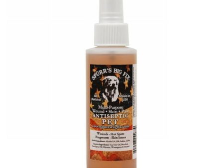 Spurr s Big Fix Pet Antiseptic Spray 4 Oz by Spurrs Big Fix Discount