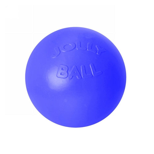 Jolly Push-N-Play Dog Ball 10  (Large Dog) Blue 1 Count by Jolly Pets Fashion