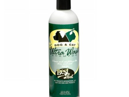 Ultra Wash Shampoo for Dogs and Cats 12 Oz by Best Shot For Discount