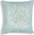 KAS Pillow L271 Aqua Coral Reef Online now