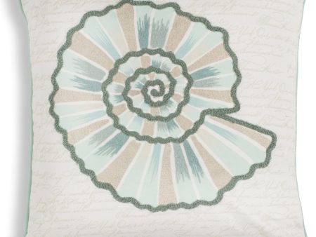 KAS Pillow L268 Vintage Seashell For Discount