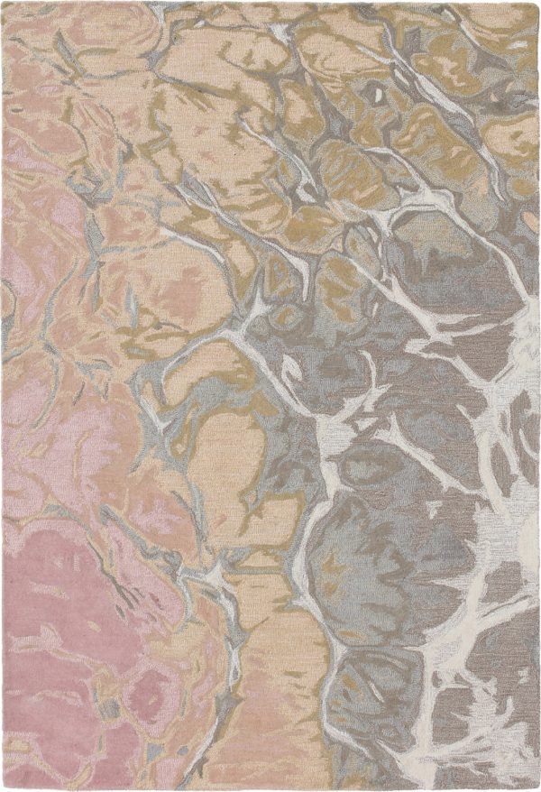 Trans Ocean Corsica Water Blush Area Rug by Liora Manne Supply