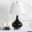 Safavieh Amy Gourd Glass Lamp Black Online Hot Sale