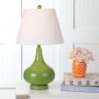 Safavieh Amy Gourd Glass Lamp Green Discount