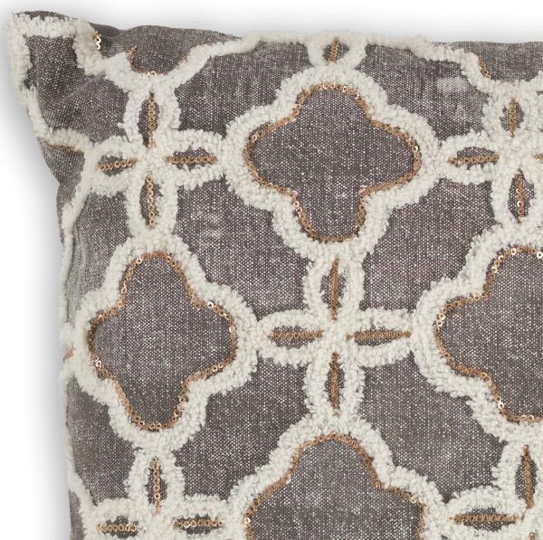 KAS Pillow L322 Grey Arabesque Online Hot Sale