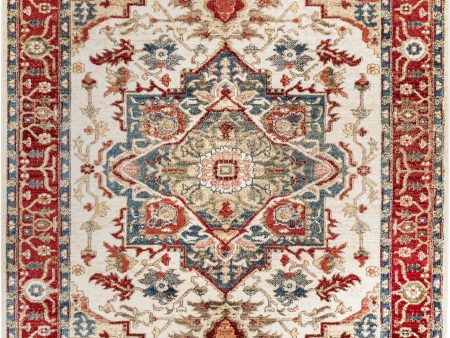 Trans Ocean Hampton Heriz Ivory Area Rug by Liora Manne Online Sale