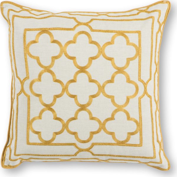 KAS Pillow L308 Gold Trefoil Frame For Cheap