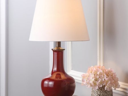 Safavieh Carolanne Table Lamp Red Hot on Sale