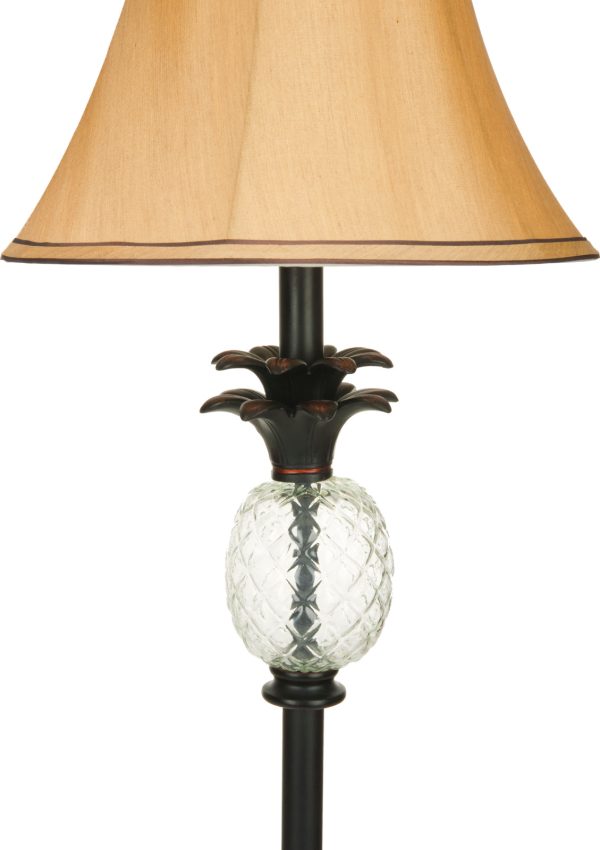 Safavieh Alyssa Pineapple Lamp Black Clear For Discount