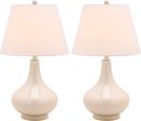 Safavieh Amy Gourd Glass Lamp White Online