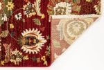 Trans Ocean Calais Vintage Floral Red Area Rug by Liora Manne Online now