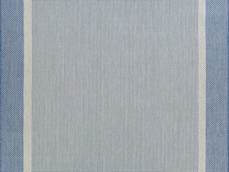 Couristan Recife Stria Texture Champagne Blue Area Rug For Cheap