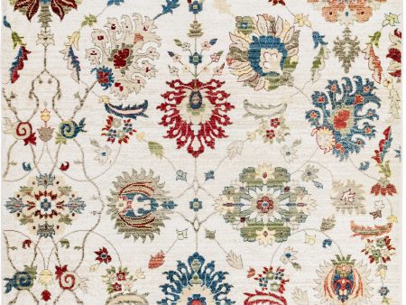 Trans Ocean Calais Vintage Floral Beige Area Rug by Liora Manne Fashion