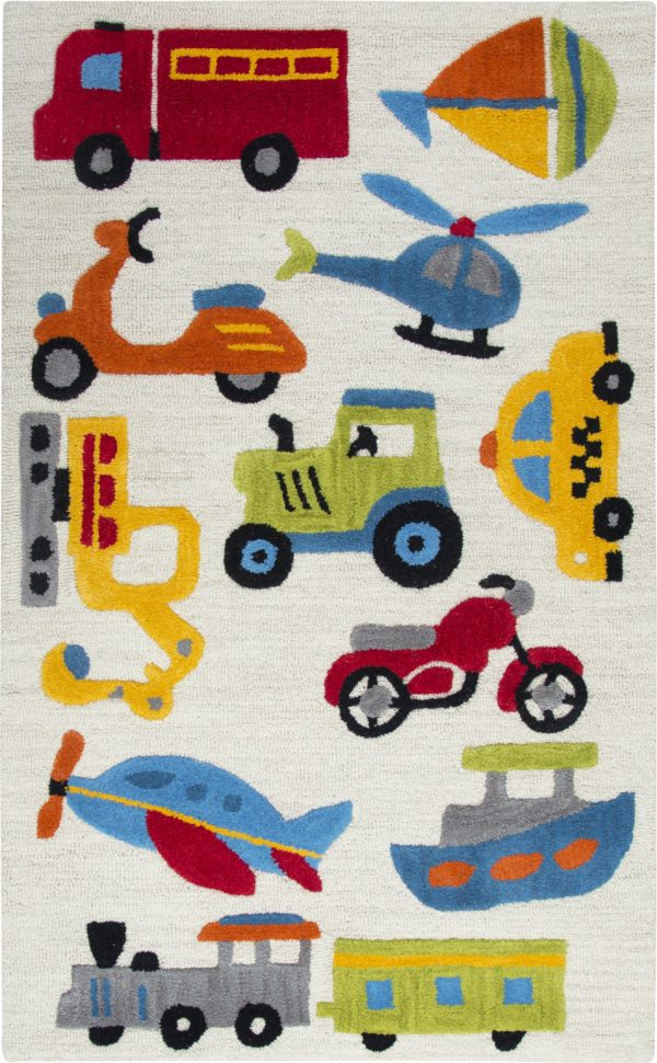 Rizzy Play Day PD579A Ivory Area Rug For Discount