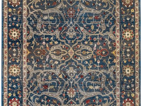 Trans Ocean Calais Oushak Navy Area Rug by Liora Manne Fashion