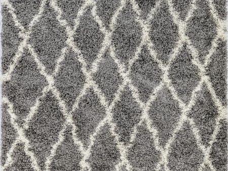 Trans Ocean Rio Diamonds Grey Area Rug by Liora Manne Online now