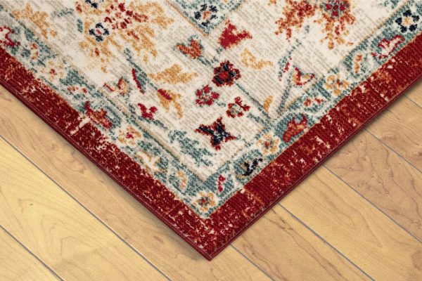 Trans Ocean Legacy Persian Border Saffron Area Rug by Liora Manne on Sale