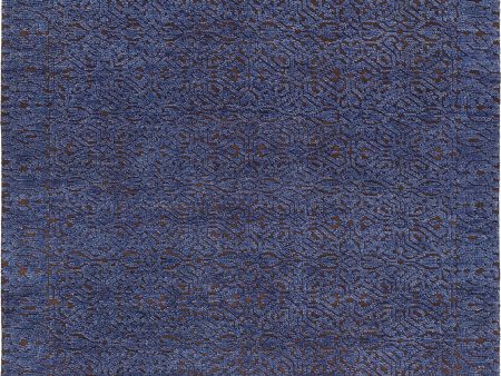 Chandra Ashton ASH-48700 Blue Brown Area Rug Hot on Sale