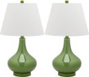 Safavieh Amy Gourd Glass Lamp Green Discount