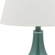 Safavieh Amy Gourd Glass Lamp Marine Blue Online Hot Sale