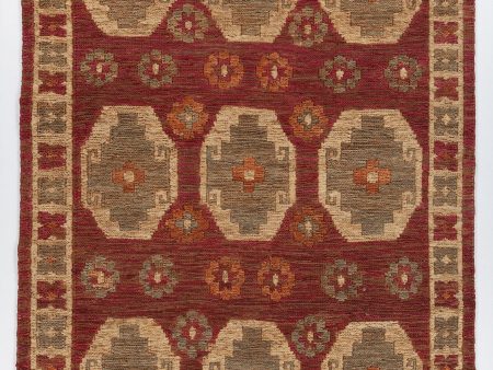 Chandra Ryleigh RYL-46901 Red Green Natural Area Rug Fashion