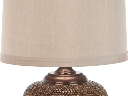 Safavieh Alexis Gold Bead Lamp Copper For Cheap