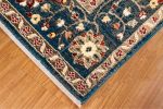 Trans Ocean Calais Oushak Navy Area Rug by Liora Manne Fashion