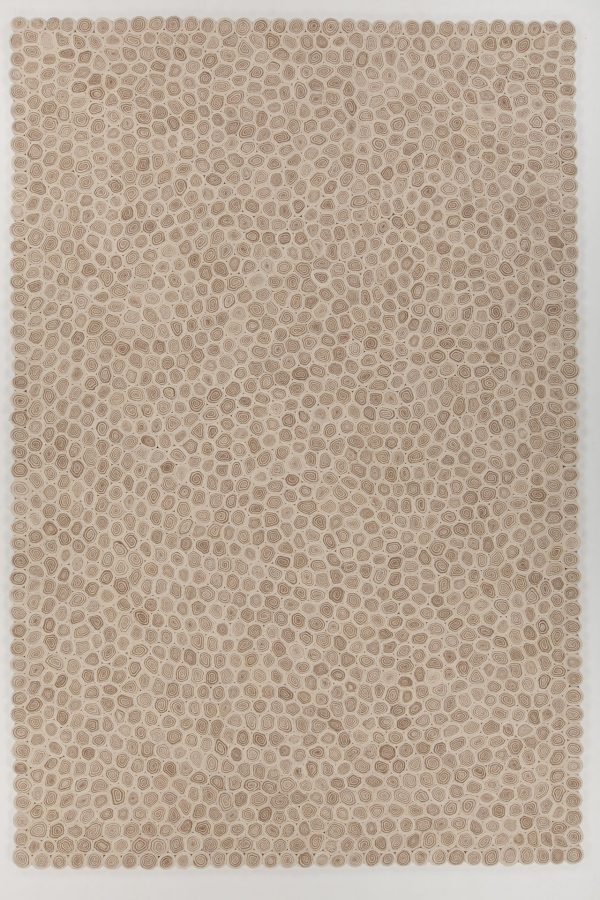 Chandra Patagonia PAT-46801 White Brown Beige Area Rug For Cheap