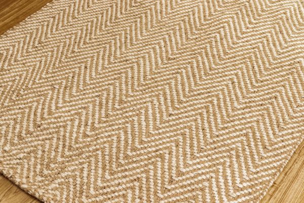 Trans Ocean Terra Chevron Natural Area Rug by Liora Manne Sale