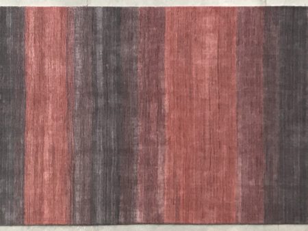 Chandra Cleo CLE-49104 Orange Grey Area Rug For Sale