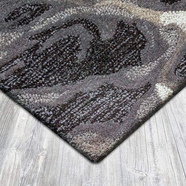 Trans Ocean Corsica Water Black white Area Rug by Liora Manne Online Hot Sale