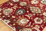 Trans Ocean Calais Vintage Floral Red Area Rug by Liora Manne Online now