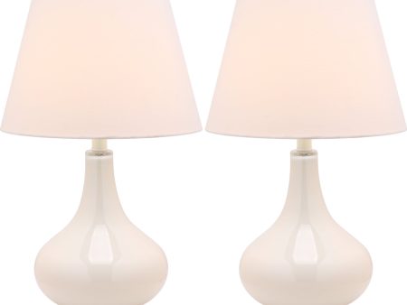 Safavieh Amy Gourd Glass Lamp Pearl Cheap