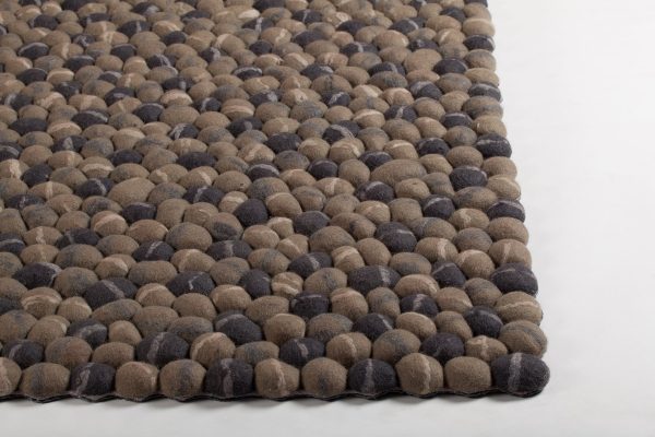 Chandra Pebbles PEB-46701 Brown Grey Area Rug Cheap