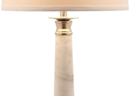 Safavieh Colleen Table Lamp White Marble Online Hot Sale