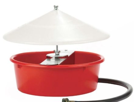 Little Giant Automatic Chicken Waterer w  Cover, 5 quart on Sale