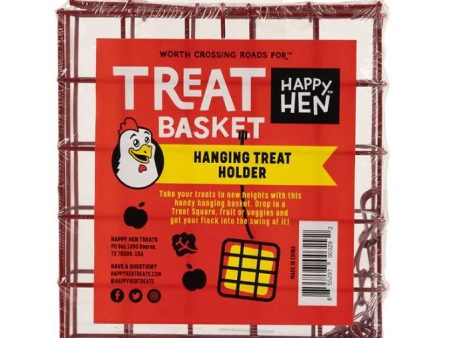 Happy Hen Treats Treat Square Basket For Sale