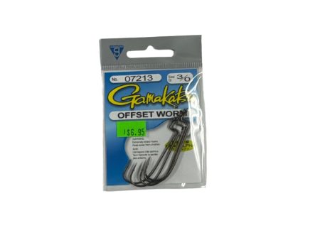 Gamakatsu 3 0 Offset Worm Hook Cheap